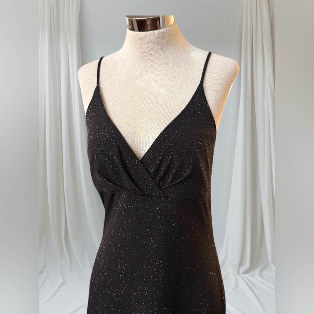 Y2K Glitter Maxi Dress Sparkle Long Cocktail Dress